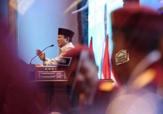 Jawaban Berkelas Prabowo Setelah Dijuluki Presiden 'Hanya Bisa Pidato'
